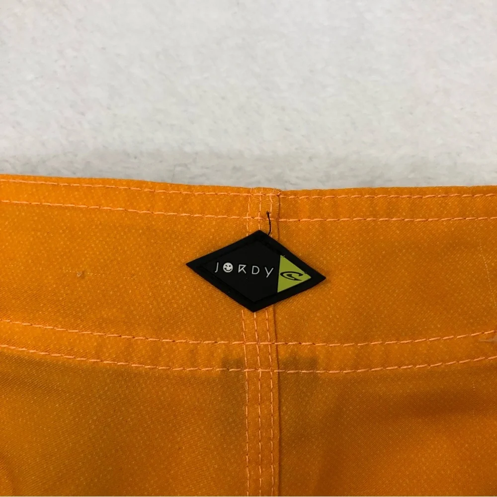 O’NEILL Jordyfreak Neon Orange & Yellow Surf Swim Trunks Board Shorts Men’s 34.